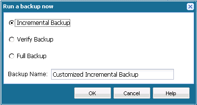 Backup Now